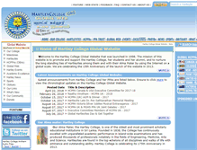 Tablet Screenshot of hartleycollege.org